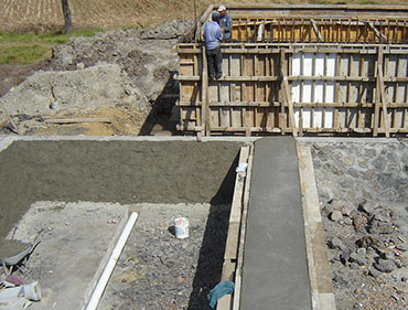 Construccion de Planta de Tratamiento en Cortijo Nuevo Mpio de Coeneo SEAC