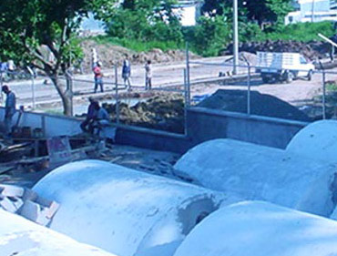 Construccion de Planta de Tratamiento en Las Margaritas INDUVITAB