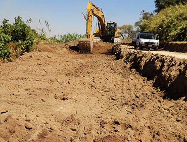 Construccion de Camino El Maluco - Miravalle Municipio Angamacutiro Michoacan, JUNTA DE CAMINOS DE MICHOACAN