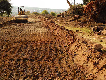 Construccion de Camino El Maluco - Miravalle Municipio Angamacutiro Michoacan, JUNTA DE CAMINOS DE MICHOACAN