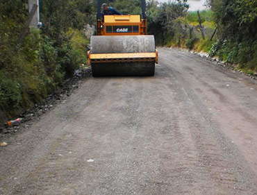 Construccion de Camino Ocampo - El rosario Municipio de Ocampo JUNTA DE CAMINOS MICHOACAN