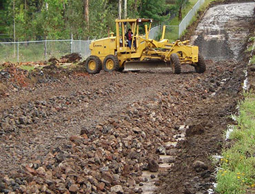 Construccion de Camino de Acceso UNAM
